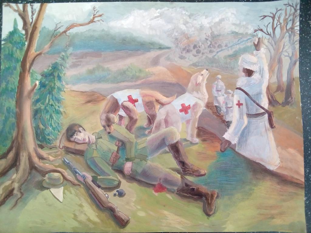 Раненый беречь. Иллюстрации раненый солдат. Медсестра живопись.